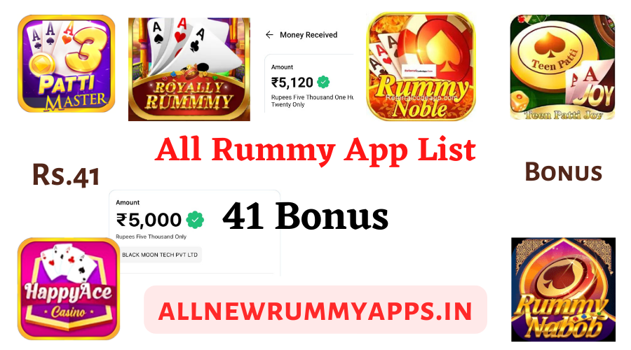 All Rummy Apps List 41 Bonus 1